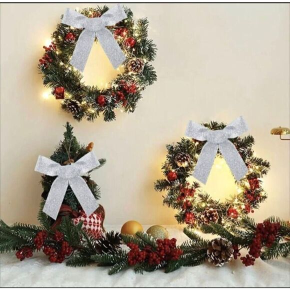 Silver Glitter Ribbon - Picture 4 of 4